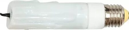 Лампа энергосберегающая 11W 230V E14 2700K свеча декоративная, ELC78 Ферон