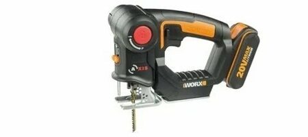 Лобзик акк. WORX W543.9, (20В, 0-2600об/мин, БЕЗ АКБ и ЗУ, коробка)