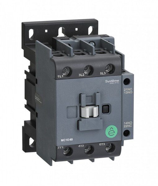 Контактор MC1E 3п 95А кат. 220В/230В AC 1НО+1НЗ SE MC1E95M7