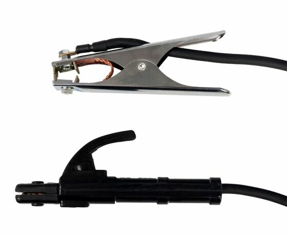 Комплект сварочных  проводов QUATTRO ELEMENTI KIT-30 до 300 А, держатель, масса, провода 3+2 м, коннекторы TK 35-50