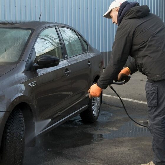 Мойка высокого давления QUATTRO ELEMENTI  PALERMO 110 (1450 Вт, 110 Бар, 350 л/час)